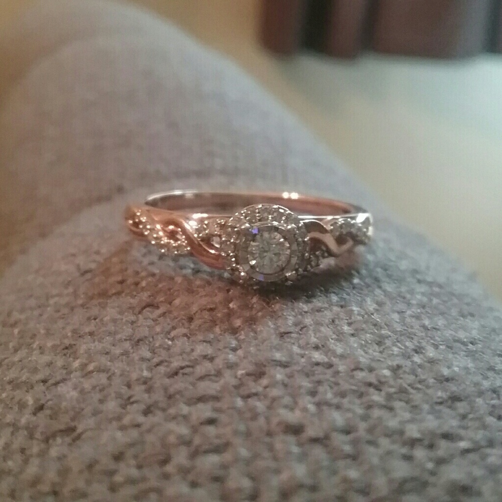 10k Rose Gold Promise Ring***SOLD***